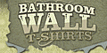Bathroom Wall designer t-shirts