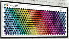 Touch sensitive personalised calendar - Unusual gift idea for any occasion